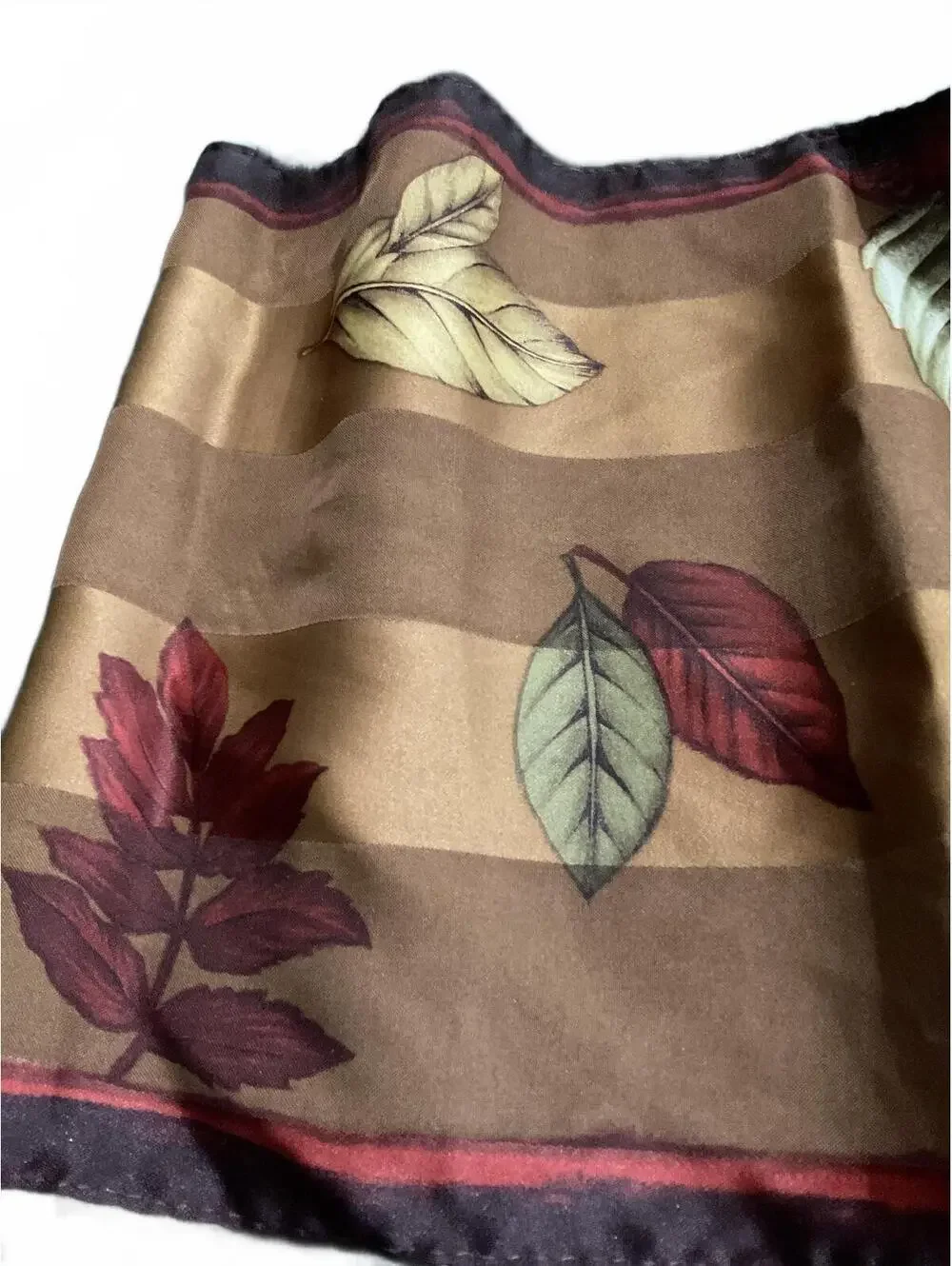 Liz Claiborne Autumn Leaves and Florals Scarf